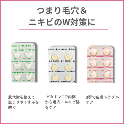 脂・ニキビ（つまり毛穴）セットサムネイル